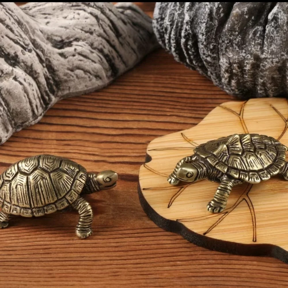 Solid Copper Turtle - Picture 2 of 4